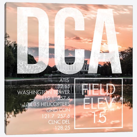 DCA Live Canvas Print #OET229} by 08 Left Canvas Wall Art