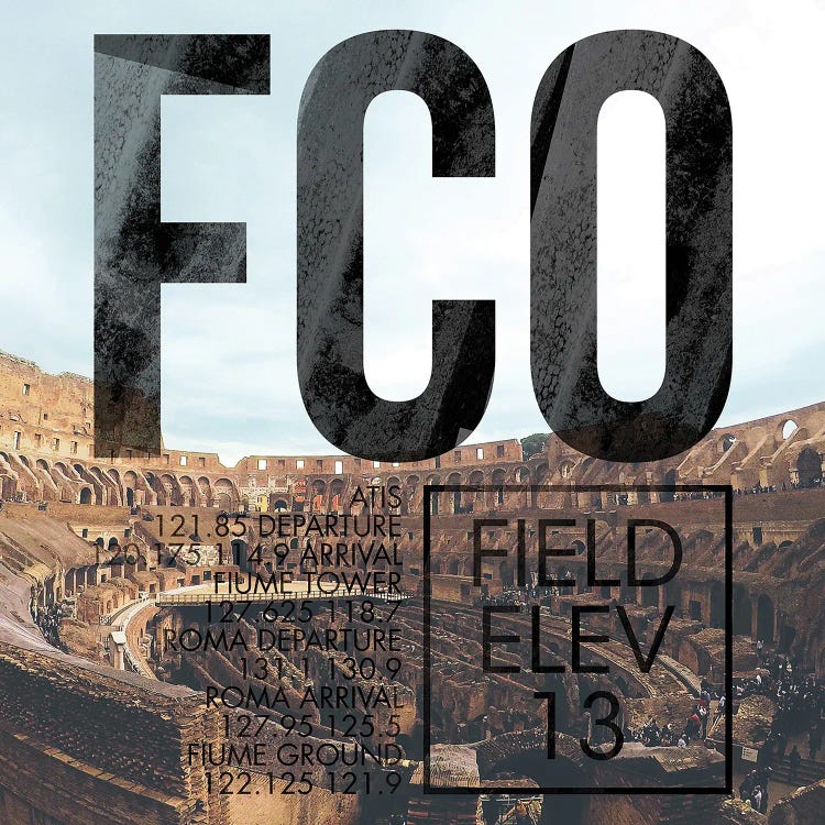 FCO Live by 08 Left wall art