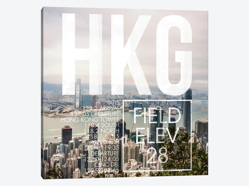 HKG Live by 08 Left 1-piece Canvas Artwork