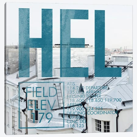 HEL Live Canvas Print #OET243} by 08 Left Canvas Wall Art