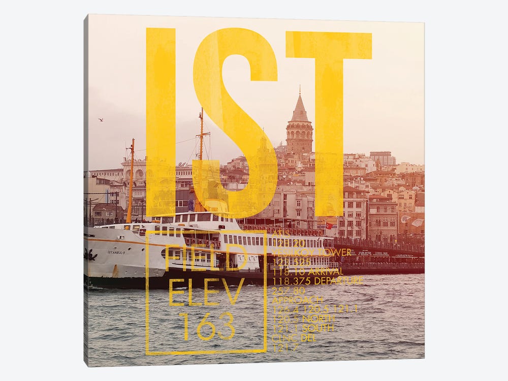 IST Live by 08 Left 1-piece Canvas Wall Art