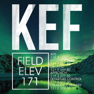 KEF Live by 08 Left framed canvas print
