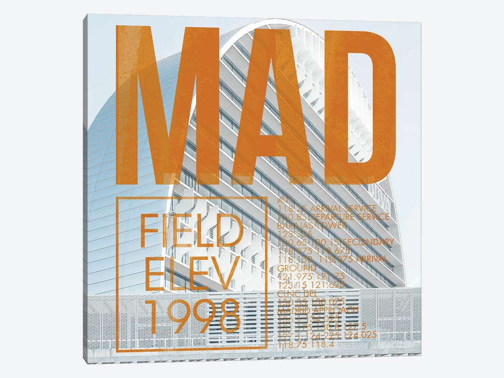MAD Live by 08 Left 1-piece Canvas Wall Art