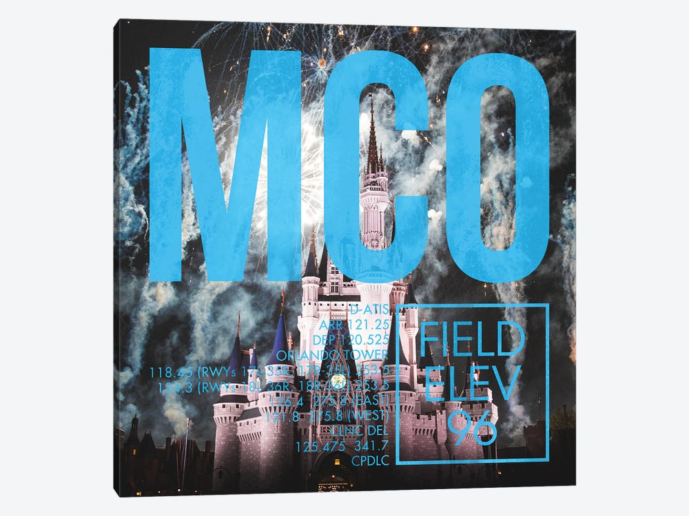 MCO Live by 08 Left 1-piece Canvas Print