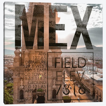 MEX Live Canvas Print #OET261} by 08 Left Canvas Wall Art