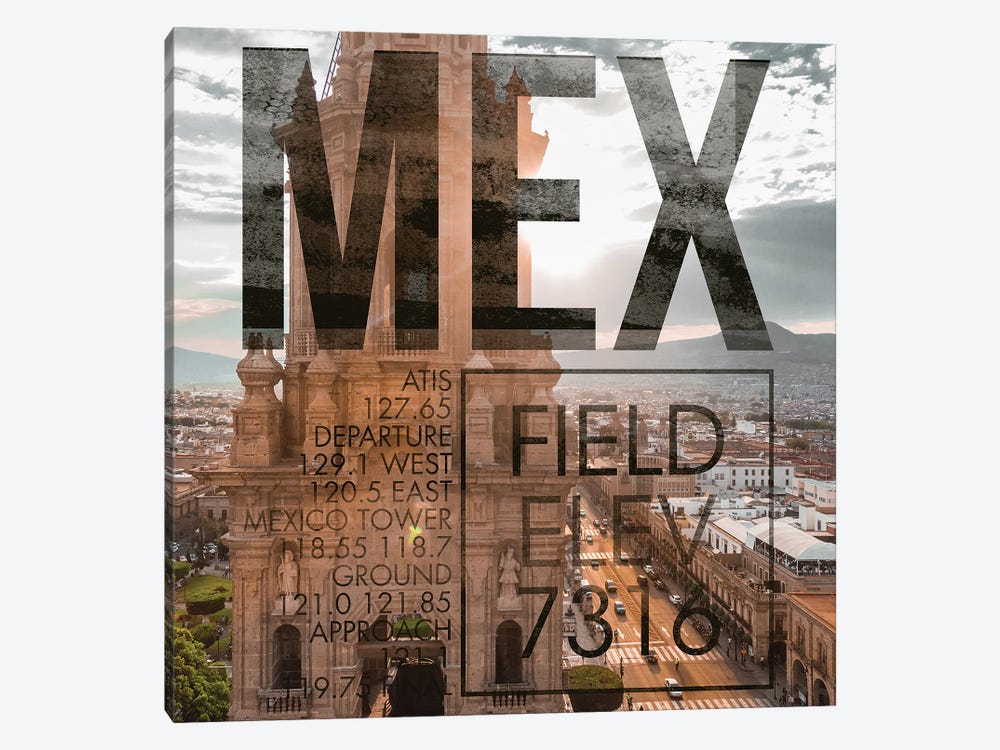 MEX Live by 08 Left 1-piece Canvas Print