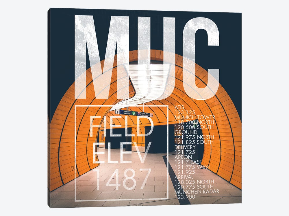 MUC Live by 08 Left 1-piece Canvas Wall Art