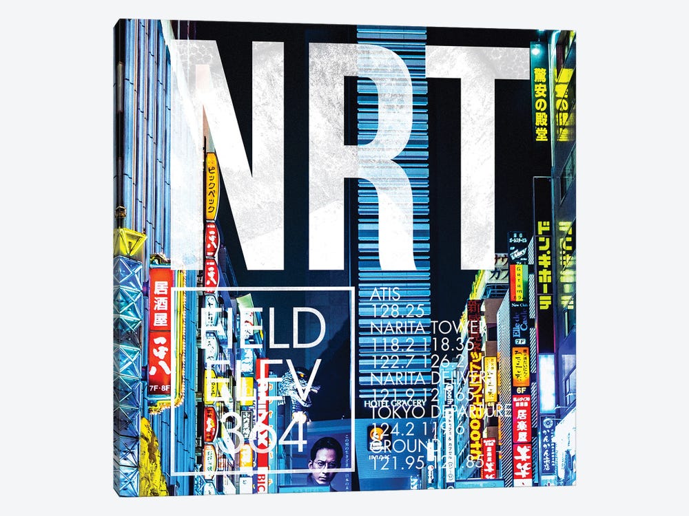 NRT Live by 08 Left 1-piece Canvas Art