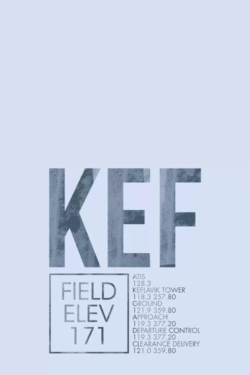 Keflavik by 08 Left wall art