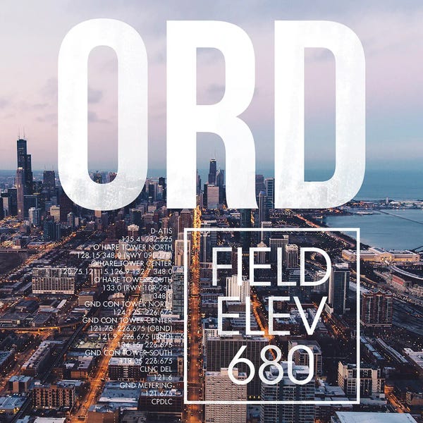 Chicago Posters: ORD Live by 08 Left