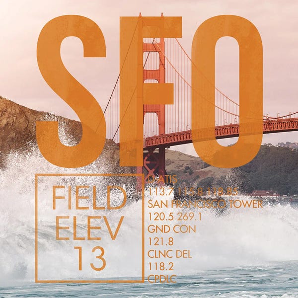 Golden Gate Bridge: SFO Live by 08 Left