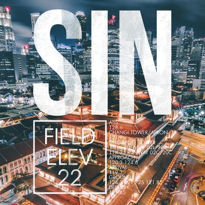 SIN Live by 08 Left canvas print