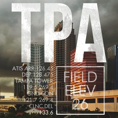 TPA Live by 08 Left metal wall art