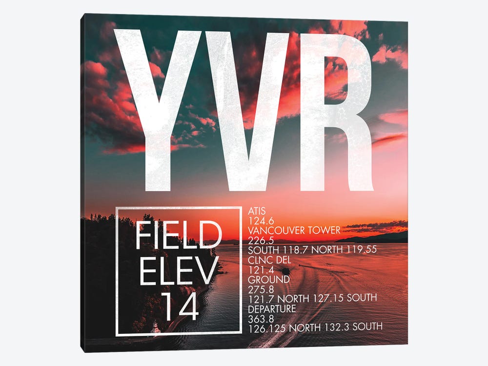 YVR Live by 08 Left 1-piece Canvas Art Print