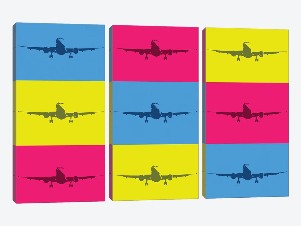 Andy Flies by 08 Left 3-piece Canvas Artwork