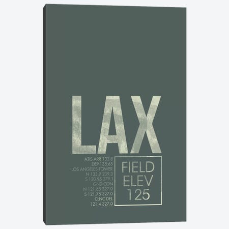 Los Angeles Canvas Print #OET29} by 08 Left Canvas Art