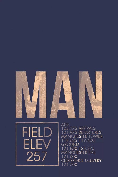 Manchester by 08 Left wall art