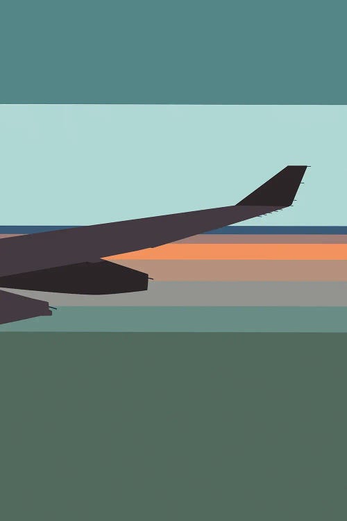Window Seat Wings by 08 Left wall art
