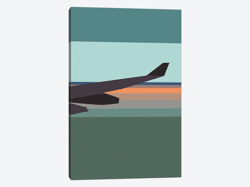 Window Seat Wings by 08 Left 1-piece Canvas Print
