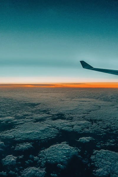 Airplanes: Sunset Over The Pacific by 08 Left