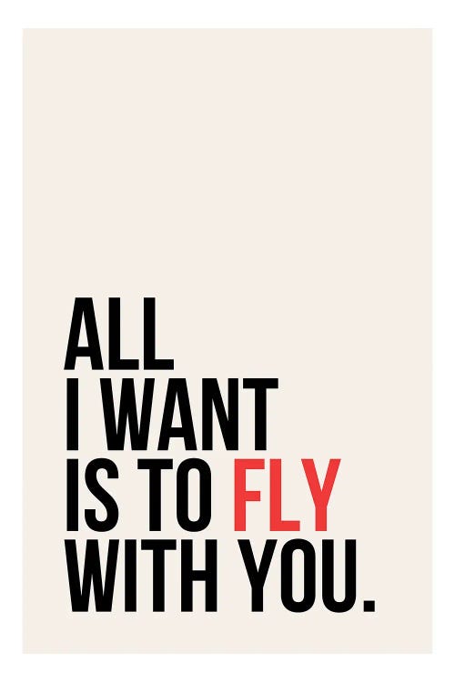 Fly With You by 08 Left wall art