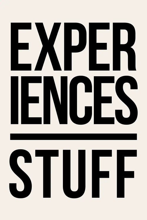 Experiences Stuff by 08 Left wall art