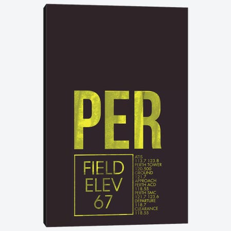 Perth Canvas Print #OET43} by 08 Left Canvas Wall Art