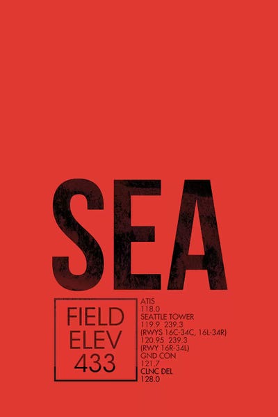 By Air: Seattle-Tacoma Airport Code by 08 Left