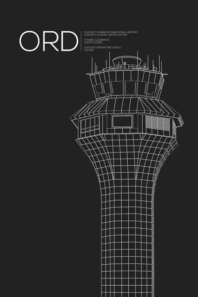 Towers: Chicago (O'Hare) Control Tower by 08 Left