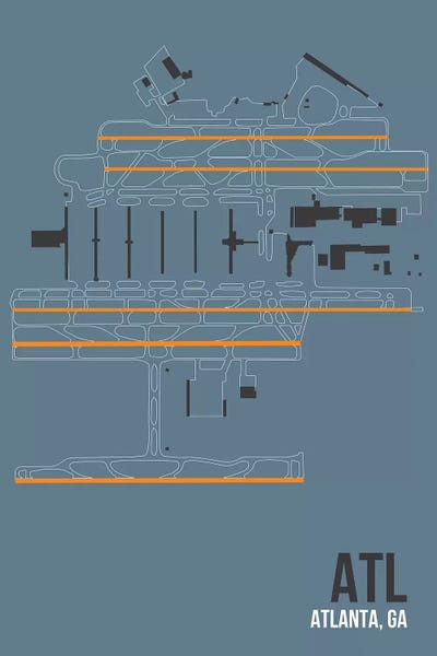Atlanta Maps: Atlanta (Hartsfield-Jackson) by 08 Left