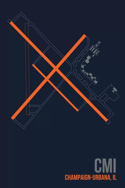 Airports: Champagne-Urbana (Willard) by 08 Left