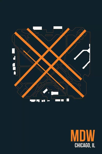 By Air: Chicago (Midway) by 08 Left