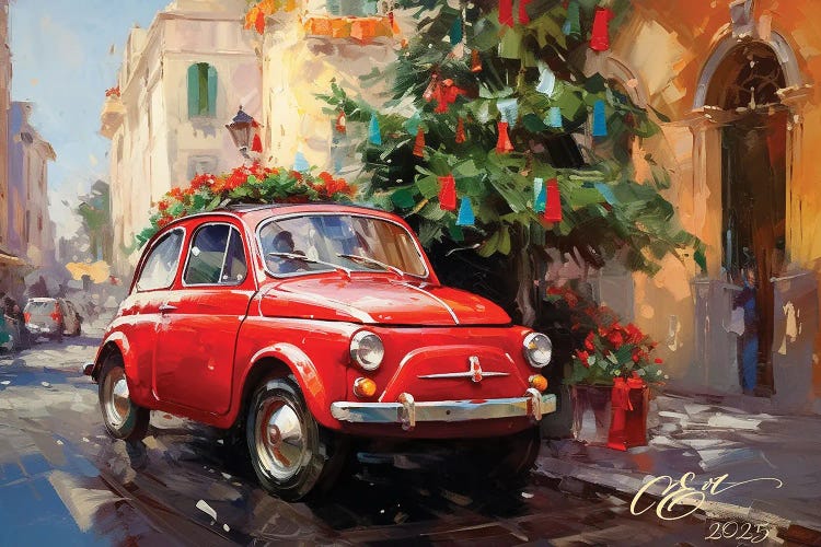 Oksana Evteeva: Christmas Drive Through Time by Oksana Evteeva