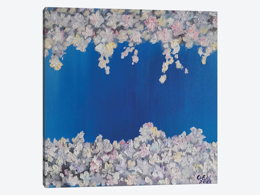 Almond Blossoms With Truth by Oksana Evteeva 1-piece Art Print