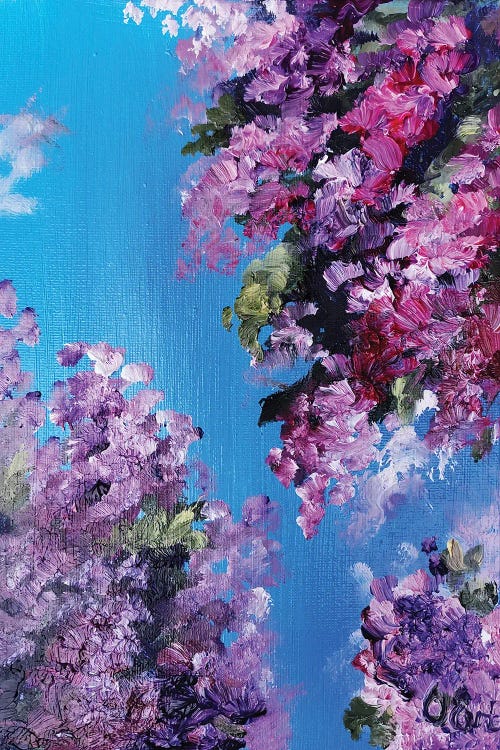 Purple Bougainvillea by Oksana Evteeva wall art