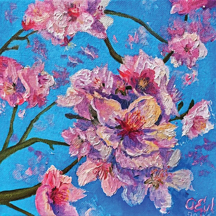 Almond Blossom by Oksana Evteeva wall art