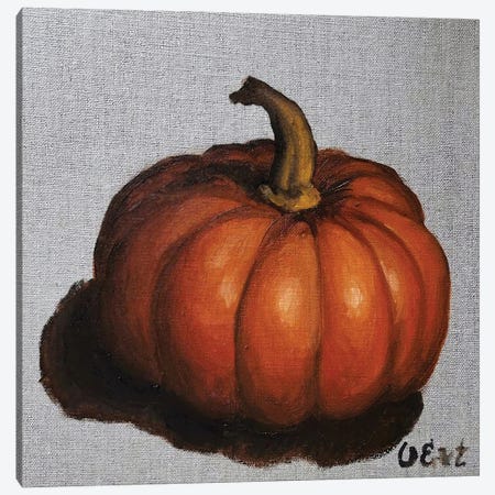 Perfect Pumpkin Canvas Print #OEV34} by Oksana Evteeva Canvas Artwork