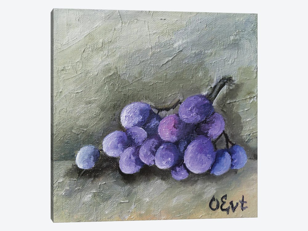 Grapes In The Ice by Oksana Evteeva 1-piece Canvas Artwork