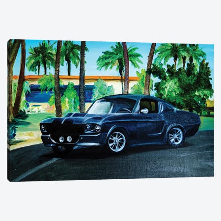 Ford Mustang Shelby Eleanor 1967 Canvas Print #OEV44} by Oksana Evteeva Canvas Print