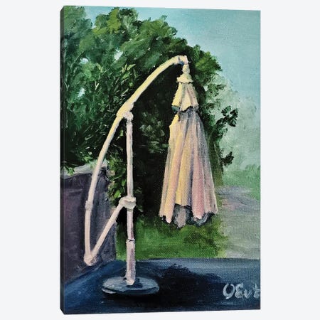 Sad Umbrella From Life Canvas Print #OEV46} by Oksana Evteeva Canvas Art Print