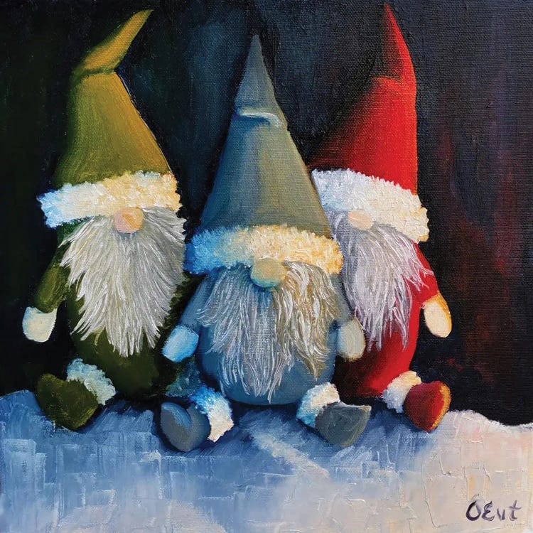 Christmas Gnomes. Xmas Gift