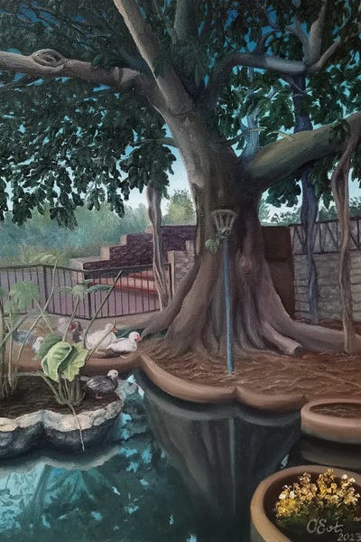 Staircases: Secret Garden by Oksana Evteeva