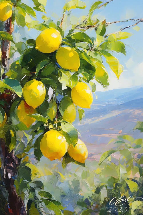 Sunny Impressionism In December by Oksana Evteeva wall art