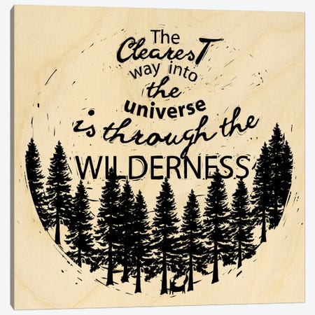 Is Through The Wilderness Canvas Print #OFA22} by 5by5collective Canvas Art Print