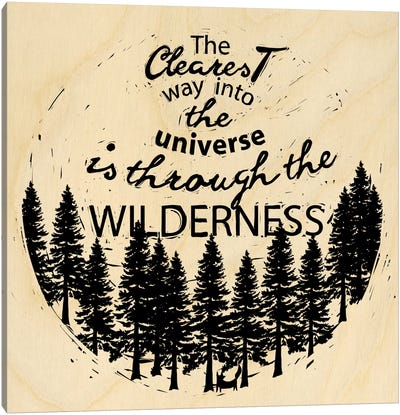 Is Through The Wilderness Canvas Art Print - Our Animal Friends