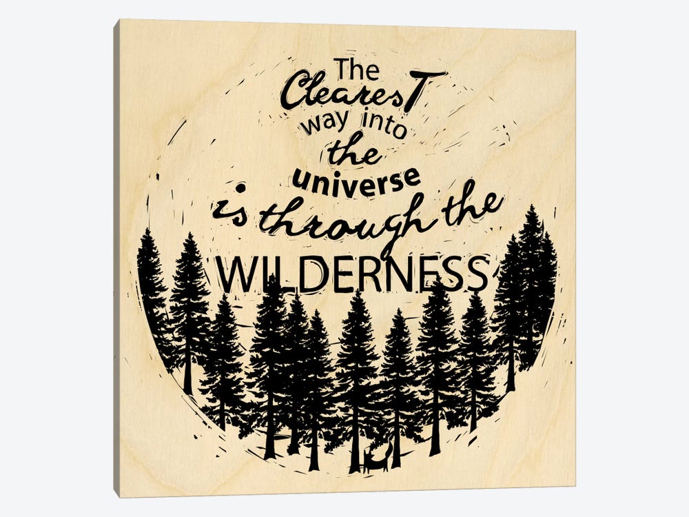 Is Through The Wilderness by 5by5collective 1-piece Canvas Print