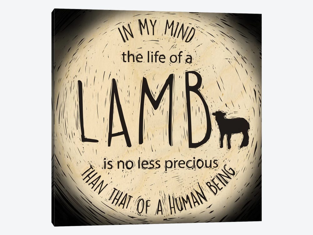 The Life Of A Lamb by 5by5collective 1-piece Canvas Art