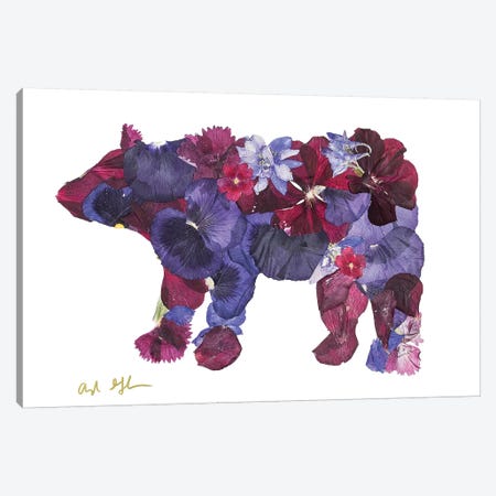 Bear II Canvas Print #OFC2} by Oxeye Floral Co Canvas Art