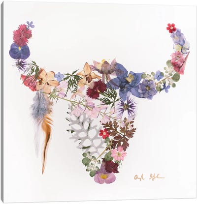 Buffalo Bette Canvas Art Print - Oxeye Floral Co
