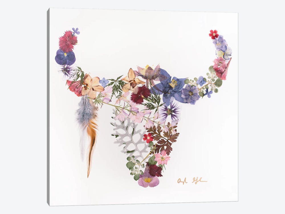 Buffalo Bette by Oxeye Floral Co 1-piece Canvas Artwork